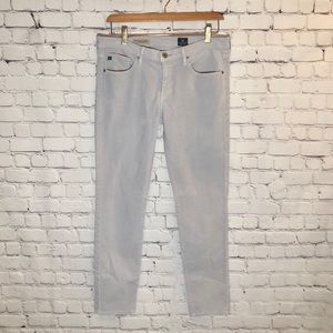 AG the Stevie Ankle slim straight leg cords EUC